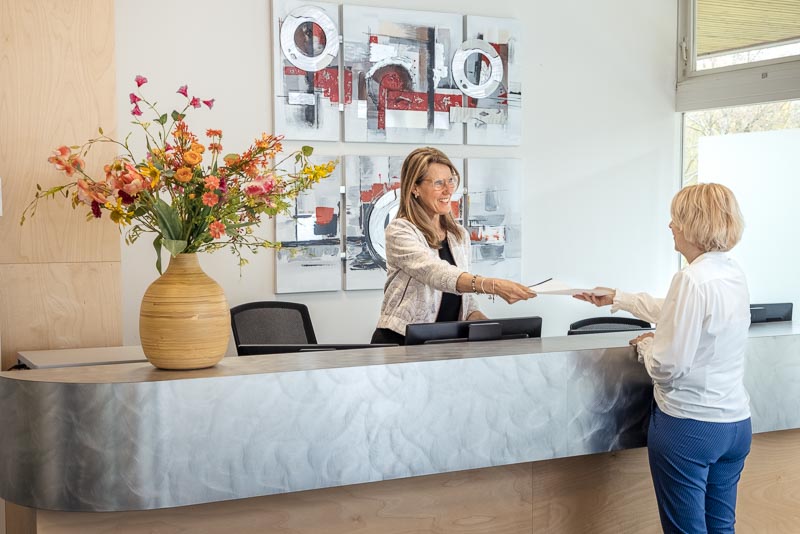 Balie Borstzorgklinieken Amsterdam